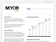Tablet Screenshot of mycousa.com
